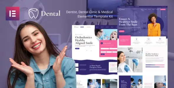 Dental – Dentist Clinic & Medical Elementor Template Kit