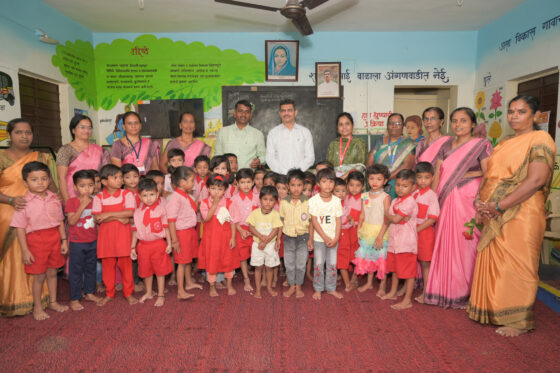 ‘मिशन अभया’ आढावा व अंगणवाडी केंद्र पाहणी !